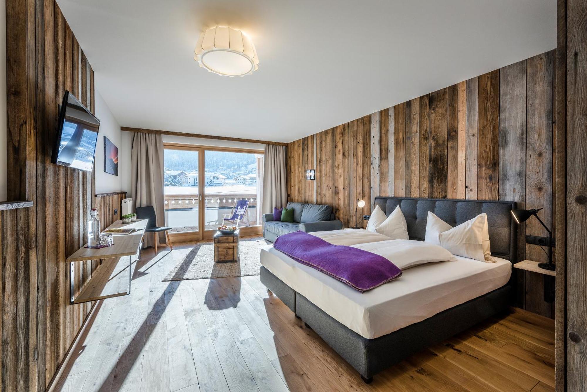 Hotel Almdorf Almlust Flachau Pokoj fotografie