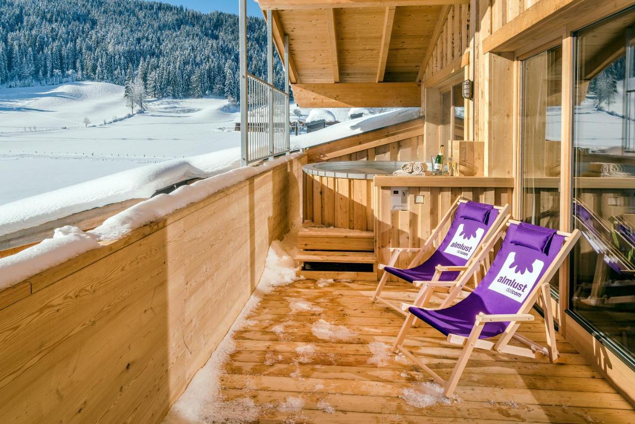 Hotel Almdorf Almlust Flachau Exteriér fotografie