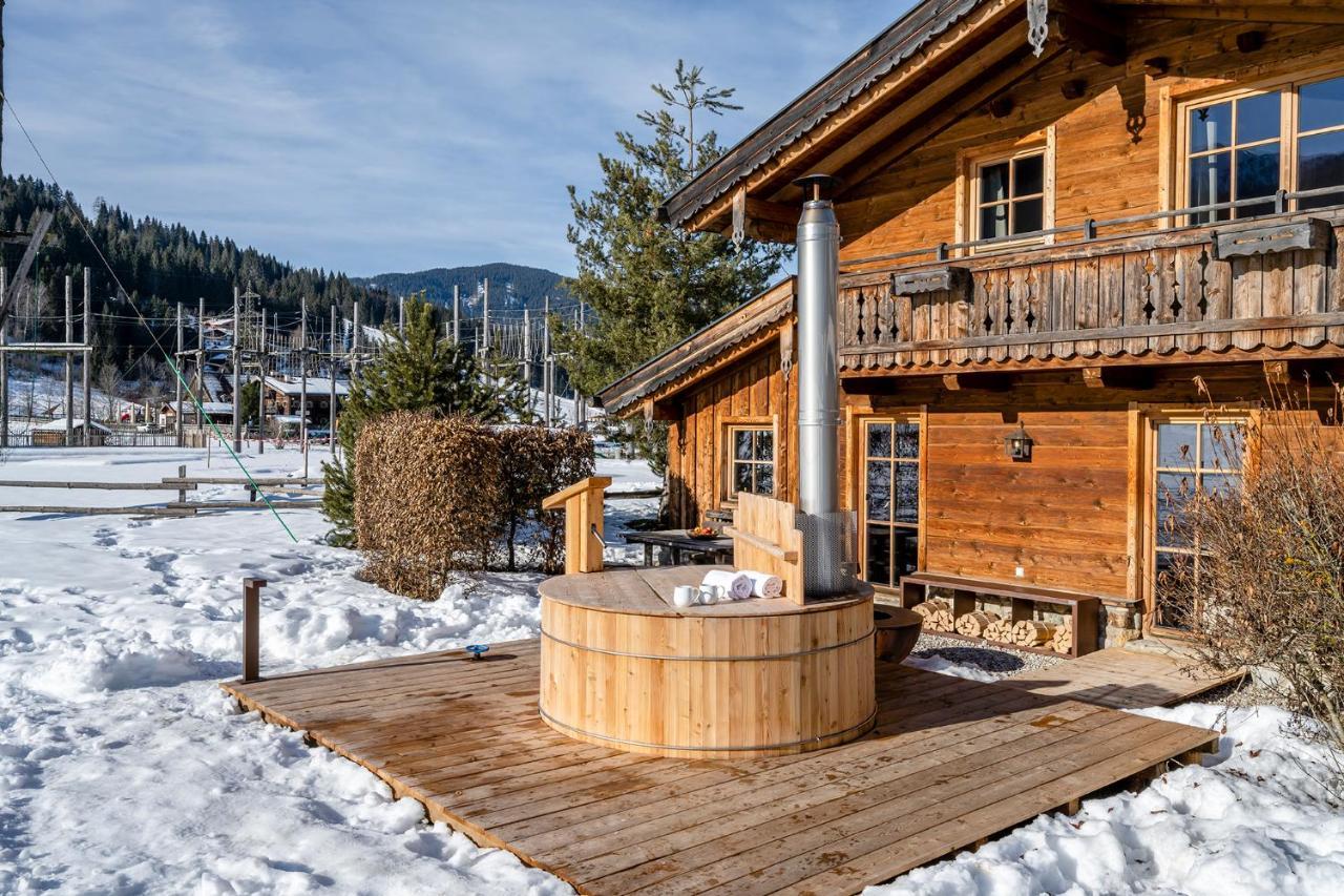Hotel Almdorf Almlust Flachau Exteriér fotografie